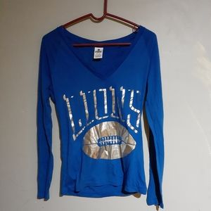 VS PINK Detroit lions large t-shirt